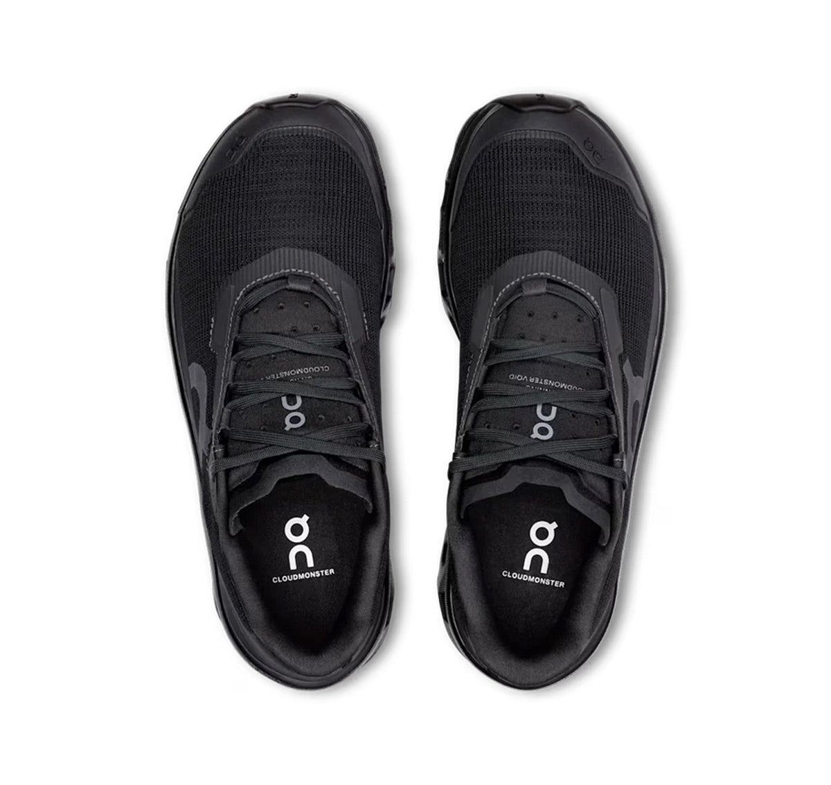 Men's On Cloudmonster Void Black Running Shoes - product image from the listing.