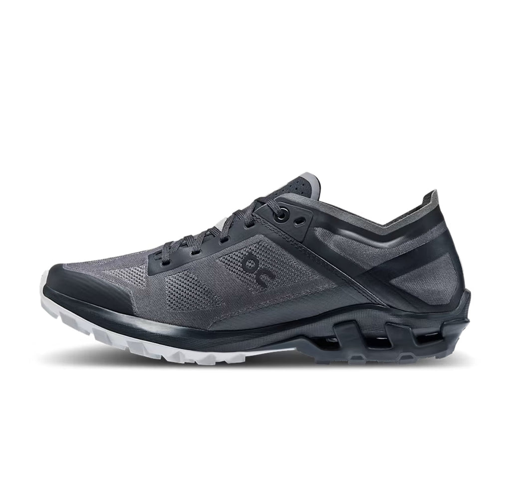 Women's On Cloudventure Peak 3 Black/Glacier Trail Running Shoes - product image from the listing.