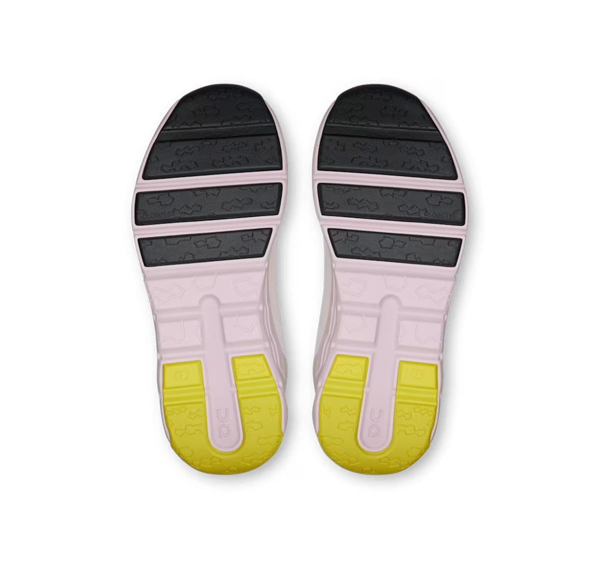 On Little Kids' Cloudleap Ivory/Orchid Athletic Footwear - product image from the listing.