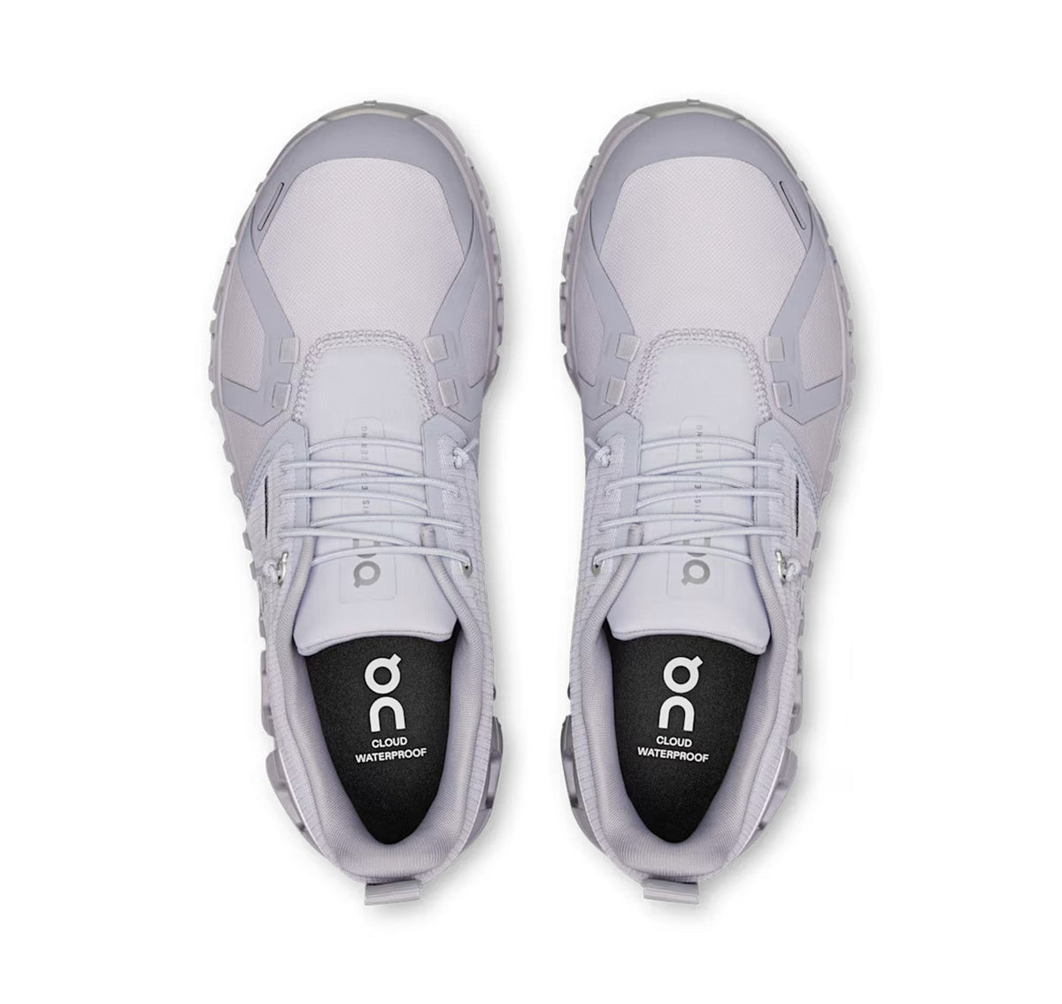Women's On Cloud 6 Waterproof Nimbus/Lilac Lifestyle Sneakers - product image from the listing.