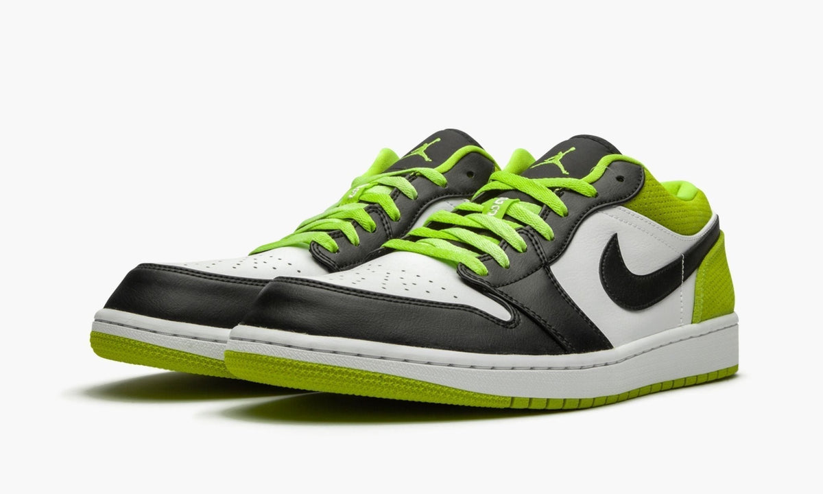 "Black Cyber" Jordan 1 Low Sneakers - product image from the listing.