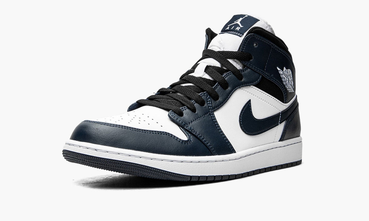 Jordan 1 Mid Armory Sneakers in Navy - product image from the listing.