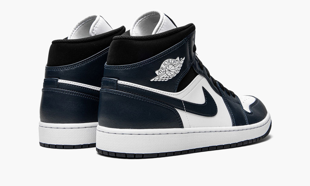 Jordan 1 Mid Armory Sneakers in Navy - product image from the listing.