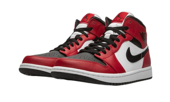 Chicago Black Toe 554724 Sneakers - Jordan 1 Mid - product image from the listing.