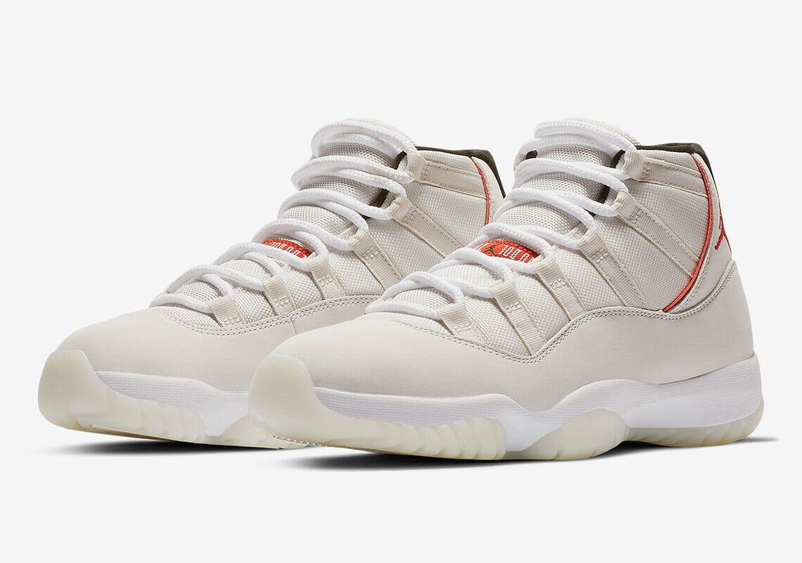 Platinum Tint Sneakers - Jordan 11 Retro - product image from the listing.