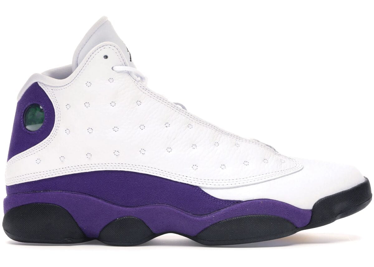 Lakers Sneakers - Jordan 13 Retro - product image from the listing.