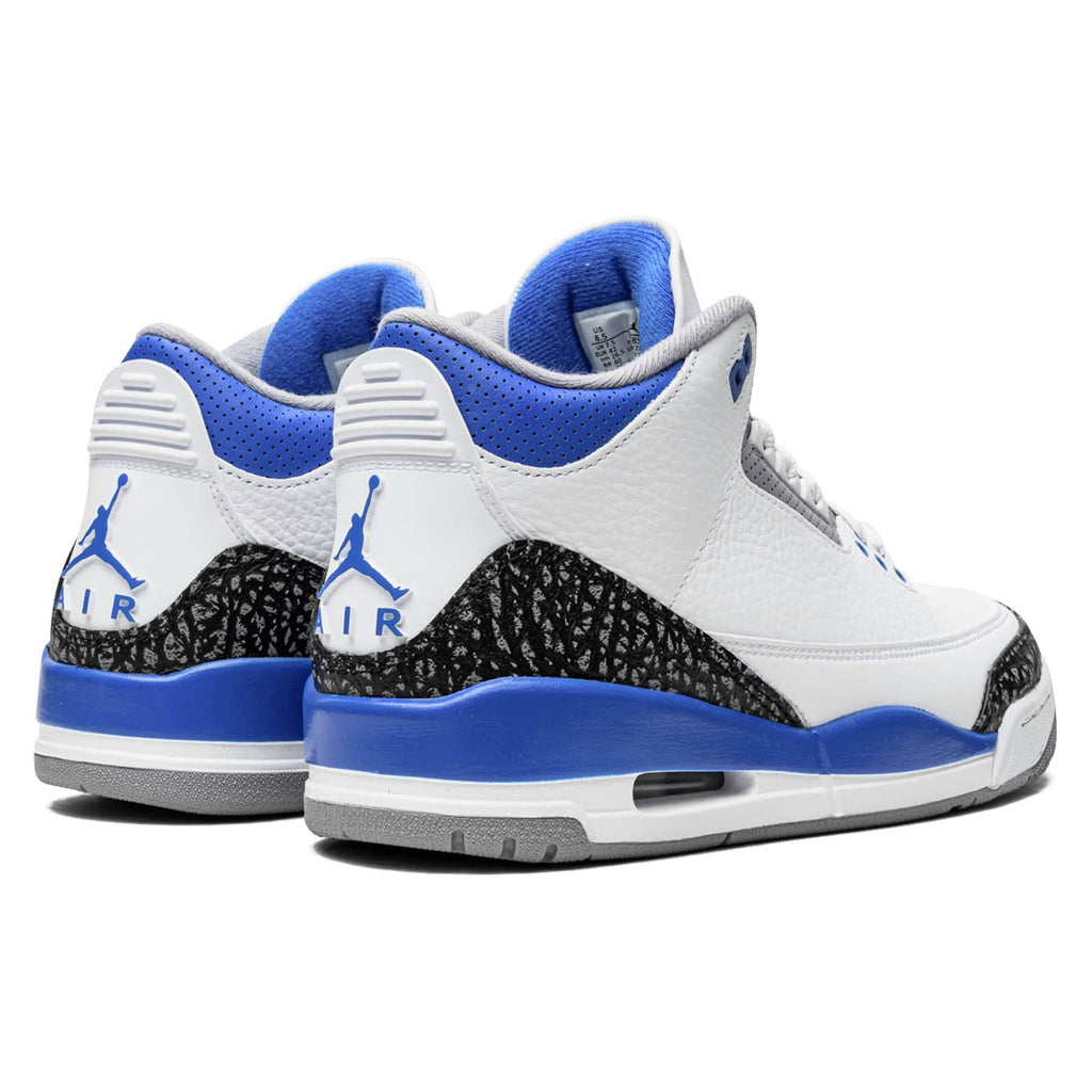 Jordan 3 Retro Racer Sneakers in Blue - product image from the listing.