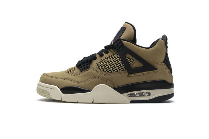Mushroom Sneakers - Jordan 4 - product image from the listing.
