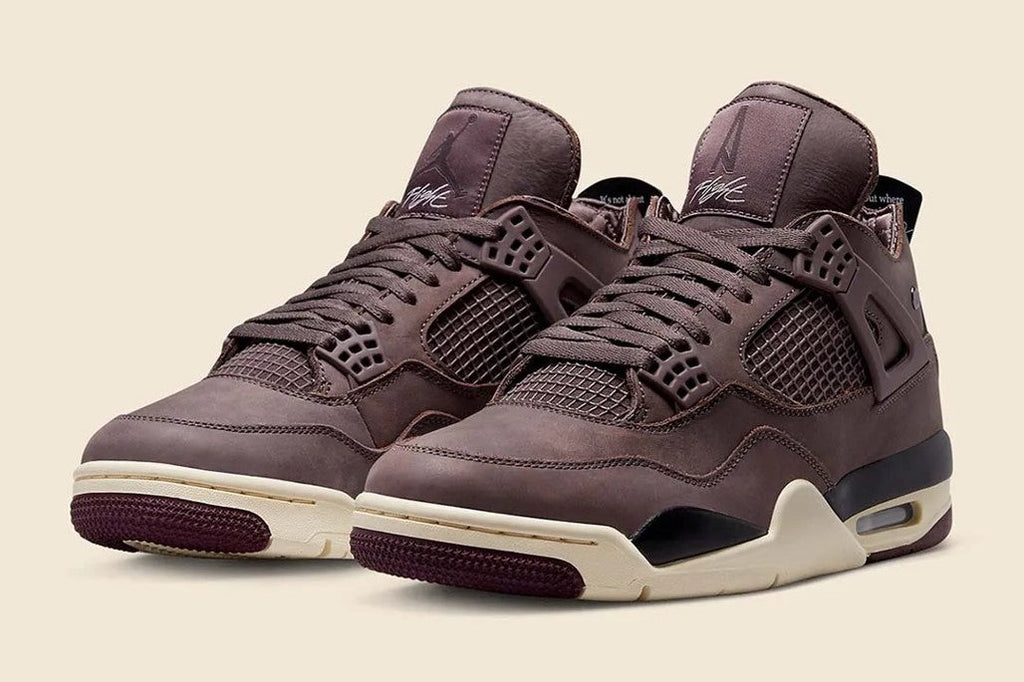 A Ma Mani??re Violet Ore Sneakers - Jordan 4 Retro - product image from the listing.