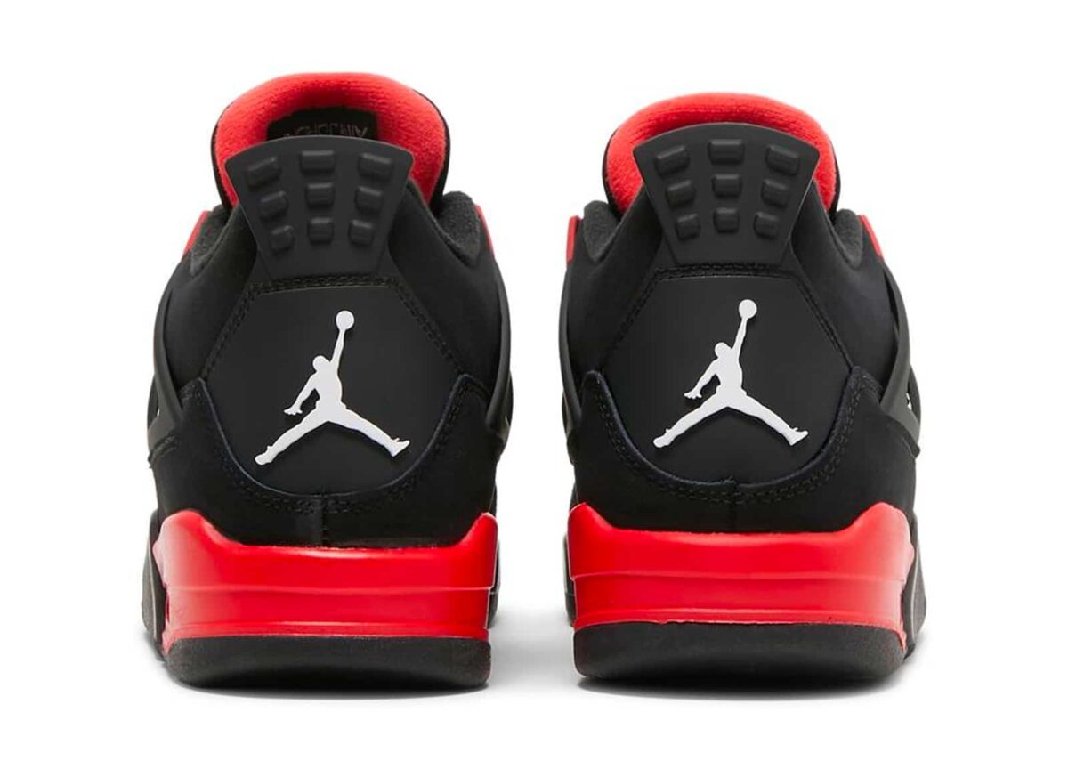 Red Thunder Sneakers - Jordan 4 Retro - product image from the listing.