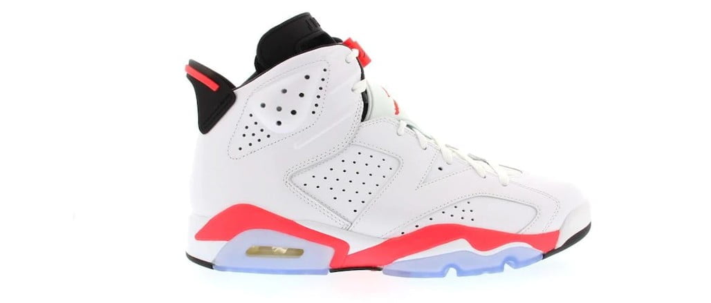 Infrared White (2014) Sneakers - Jordan 6 Retro - product image from the listing.