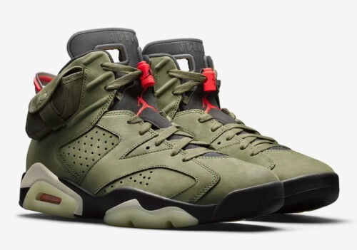 Travis Scott Sneakers - Jordan 6 Retro - product image from the listing.