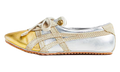 Women's Onitsuka Tiger Tai Chi Sakura Metallic Versace Sneakers - Silver Gold - product image from the listing.