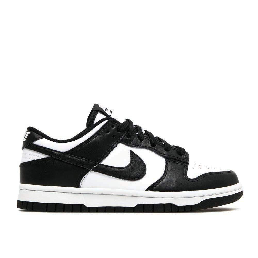 "Black White" Nike Dunk Low Sneakers - product image from the listing.