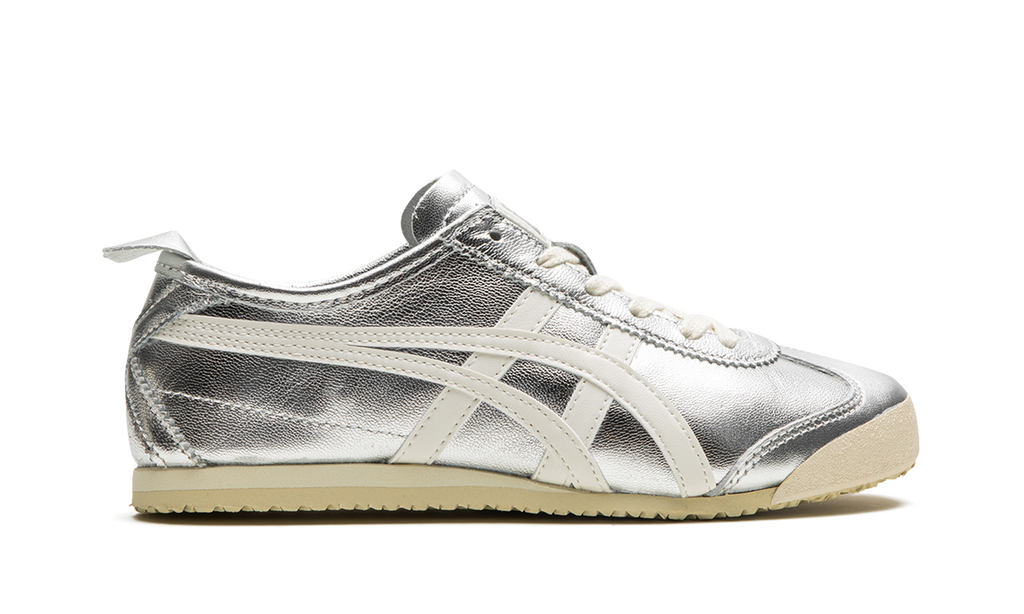 Onitsuka Tiger Mexico 66 Sneakers in Silver Off-White - product image from the listing.