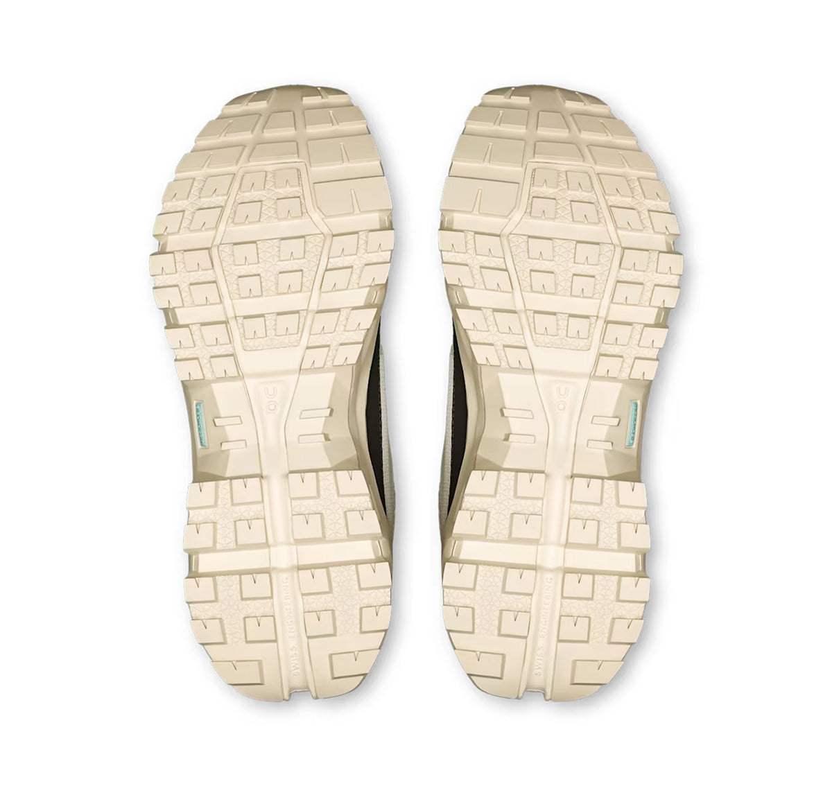 Women's On Cloudrock Low Waterproof Ivory Hiking Shoes - product image from the listing.