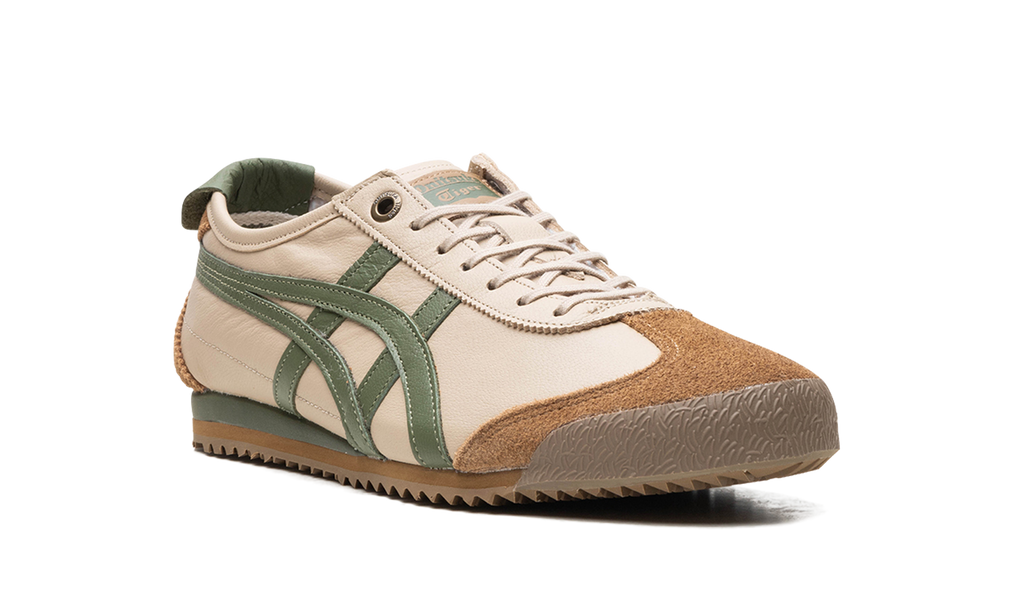 Onitsuka Tiger Mexico 66 SD Sneakers in Beige Brown Green - product image from the listing.