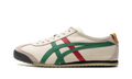 Onitsuka Tiger Mexico 66 Sneakers in Birch Green Red Yellow - product image from the listing.
