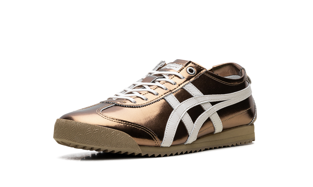 Desert Camp Cream - Onitsuka Tiger Mexico 66 SD Metallic Series Sneakers - product image from the listing.