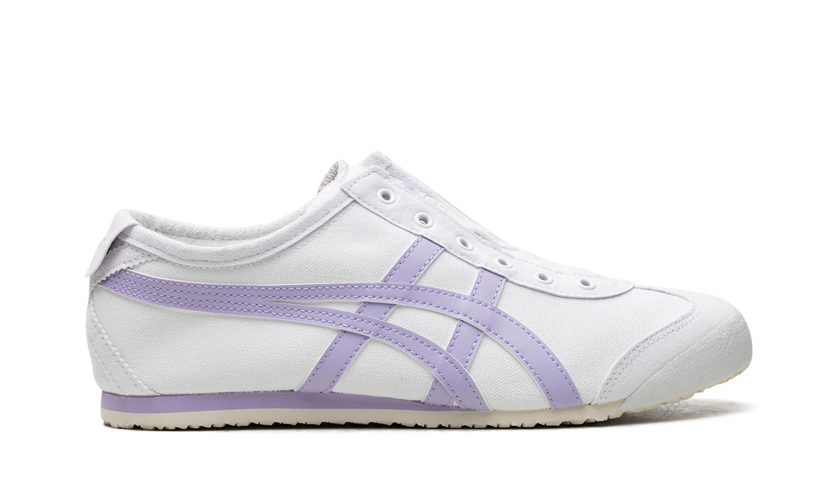 Onitsuka Tiger Mexico 66 Sneakers in White Purple - product image from the listing.
