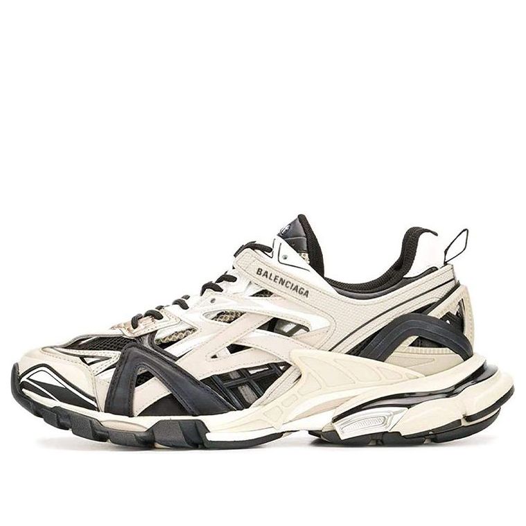 "Beige Black" Balenciaga Track.2 Sneaker 568614W2GN38071 # - product image from the listing.