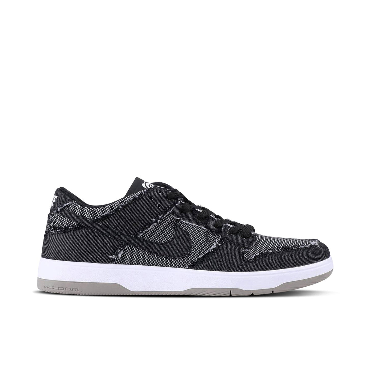 Medicom Toy x Nike SB Dunk Low Sneakers in Black - product image from the listing.