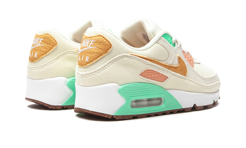 Women's AIR MAX 90 LX MNS "Happy Pineapple" DC5211 100 - product image from the listing.