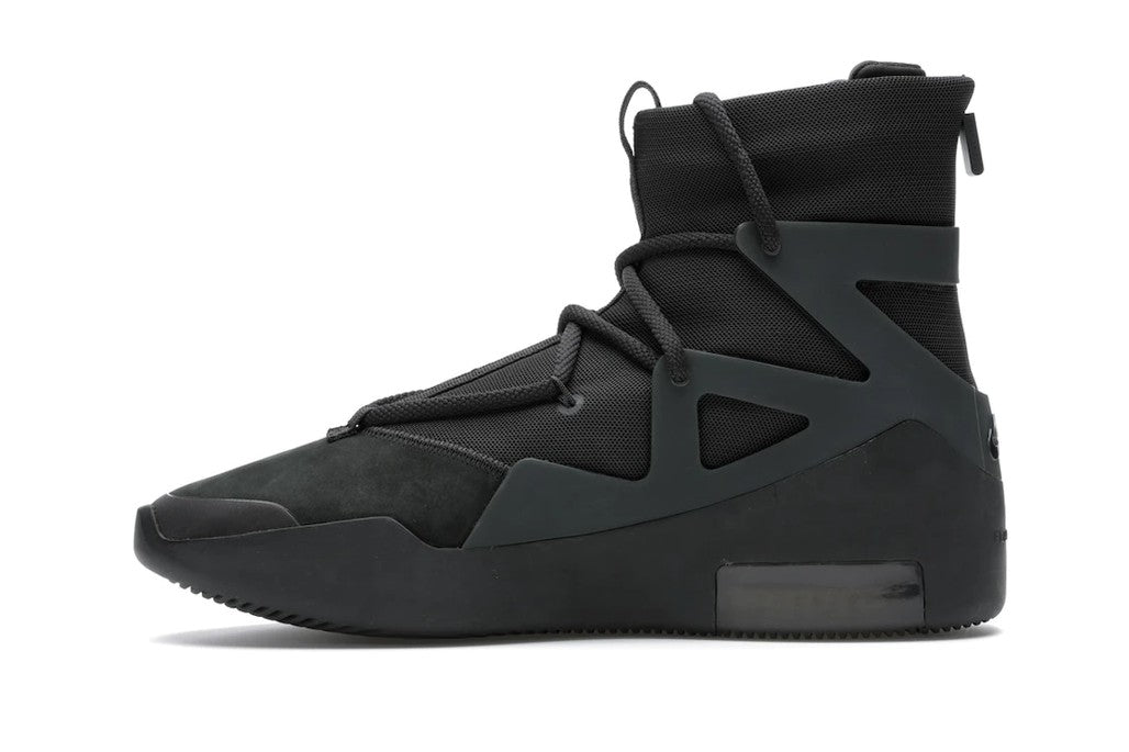 Nike Air Fear of God 1 Triple Sneakers in Black - product image from the listing.