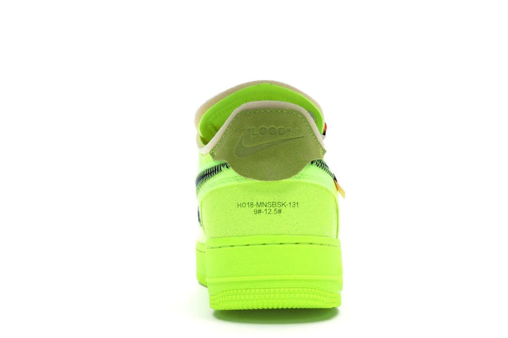 Nike Air Force 1 Low Sneakers in Off-White Volt - product image from the listing.