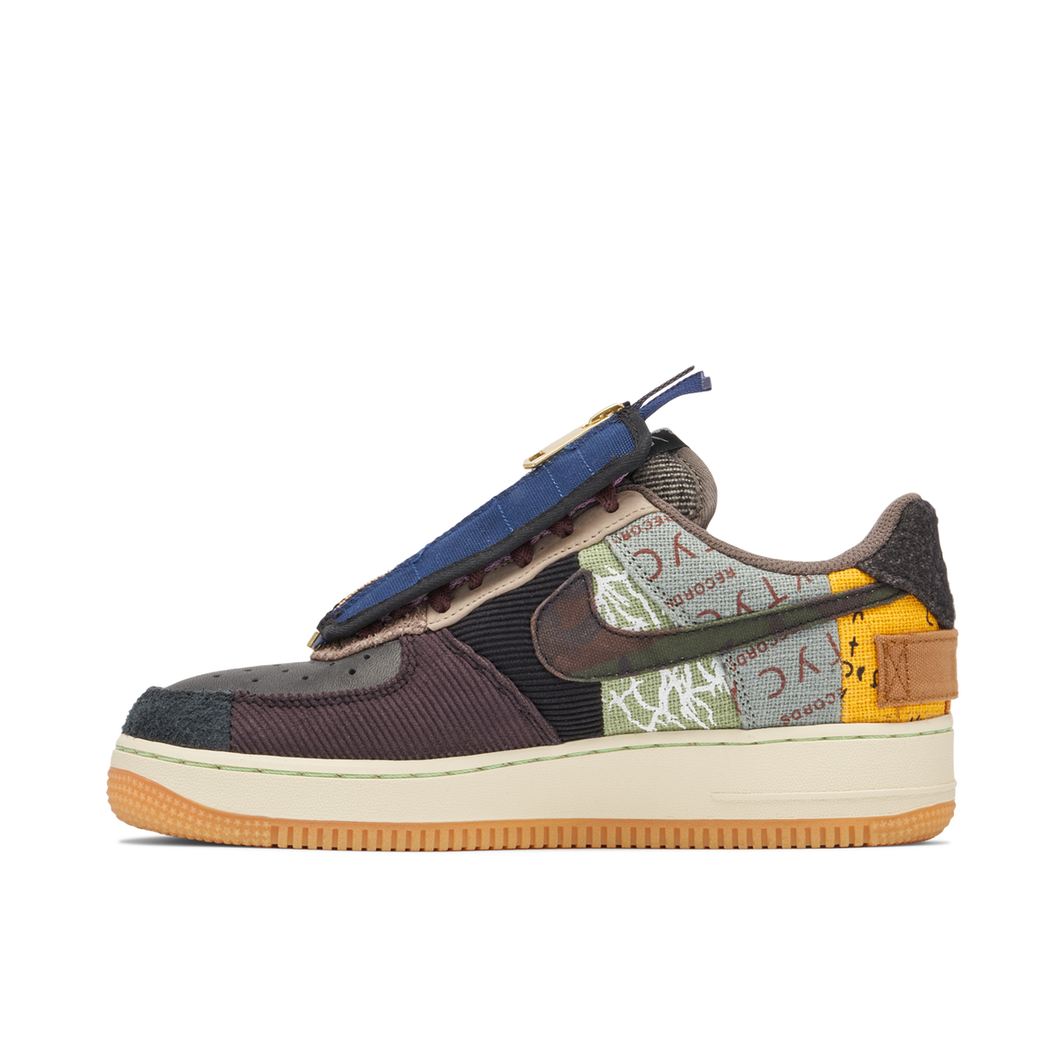 Nike Air Force 1 Low Travis Scott Cactus Jack Trainers - product image from the listing.