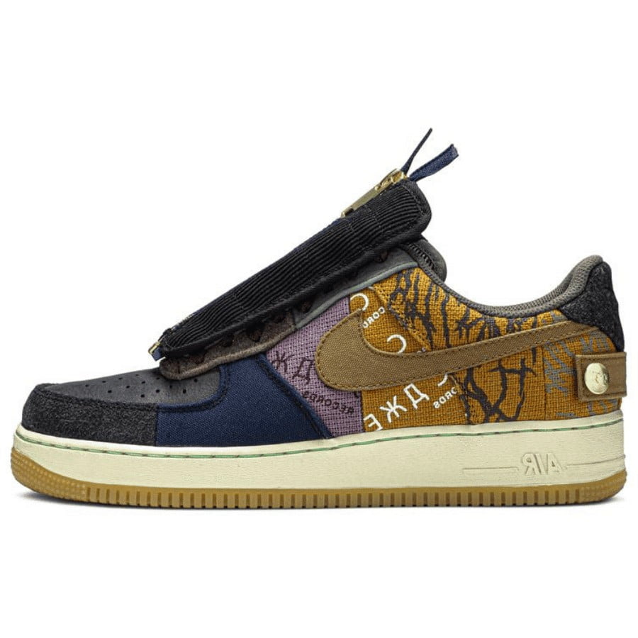 Nike Air Force 1 Low Travis Scott Cactus Jack Trainers - product image from the listing.
