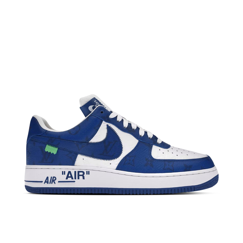 Nike Air Force 1 Low x Louis Vuitton By Virgil Abloh Sneakers in White Royal - product image from the listing.