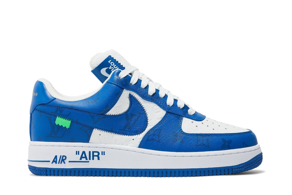 Nike Air Force 1 Low x Louis Vuitton By Virgil Abloh Sneakers in White Royal - product image from the listing.