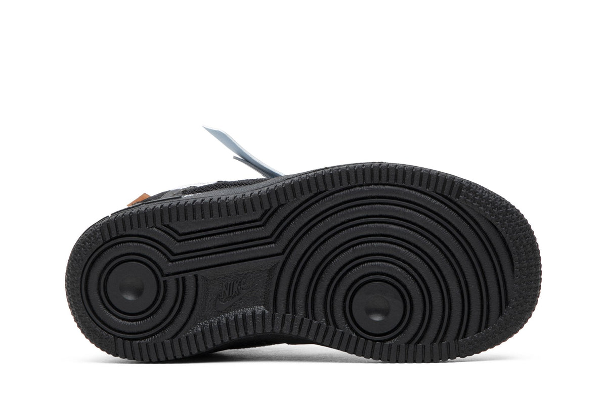 Nike Air Force 1 Low x Off-White Black White TD Trainers - product image from the listing.