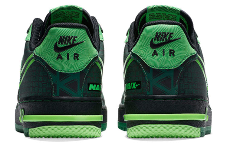 Nike Air Force 1 React Naija Sneakers in Green - product image from the listing.