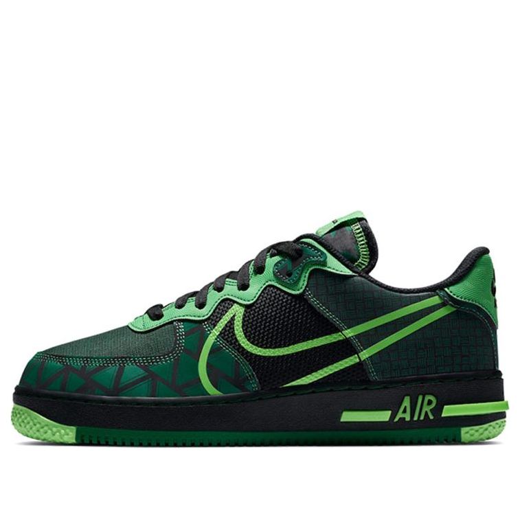 Nike Air Force 1 React Naija Sneakers in Green - product image from the listing.