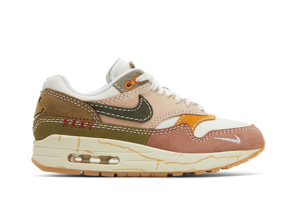 Women's Nike Air Max 1 Air Max Day Wabi Sabi Sneakers - product image from the listing.