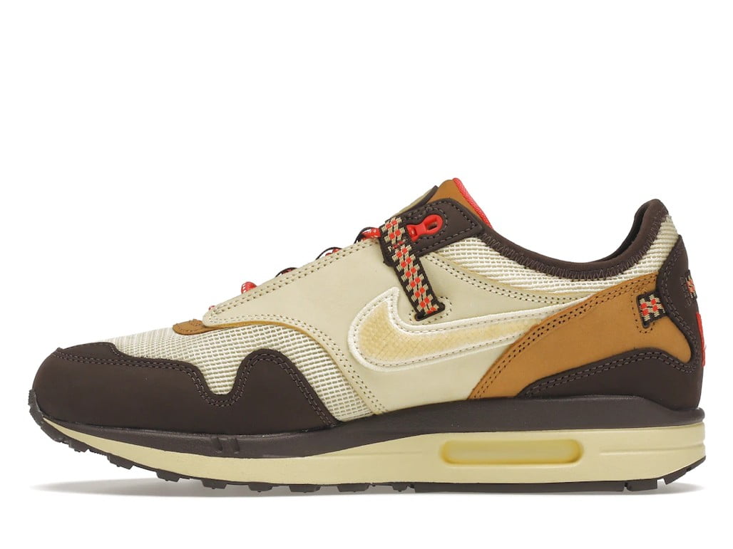 Nike Air Max 1 Travis Scott Cactus Jack Baroque Sneakers in Brown - product image from the listing.