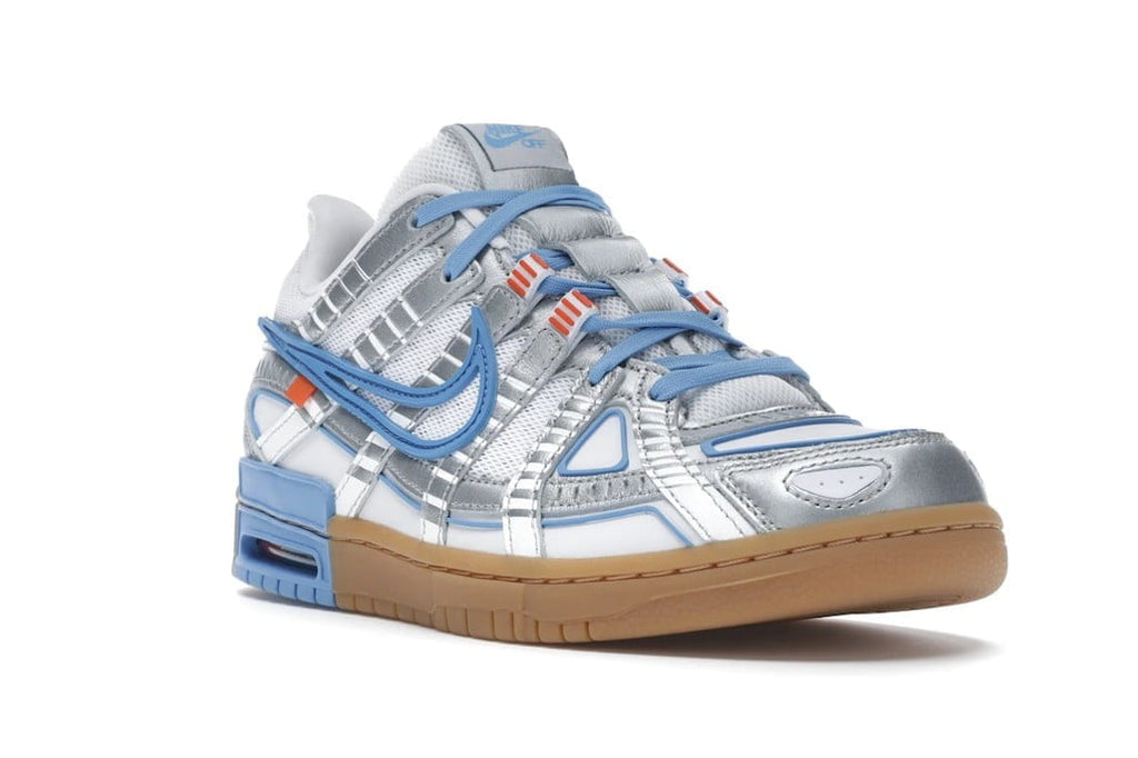 Nike Air Rubber Dunk Off-White UNC Trainers - product image from the listing.