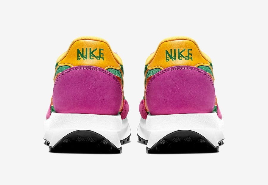 Nike LD Waffle sacai Pine Sneakers in Green - product image from the listing.