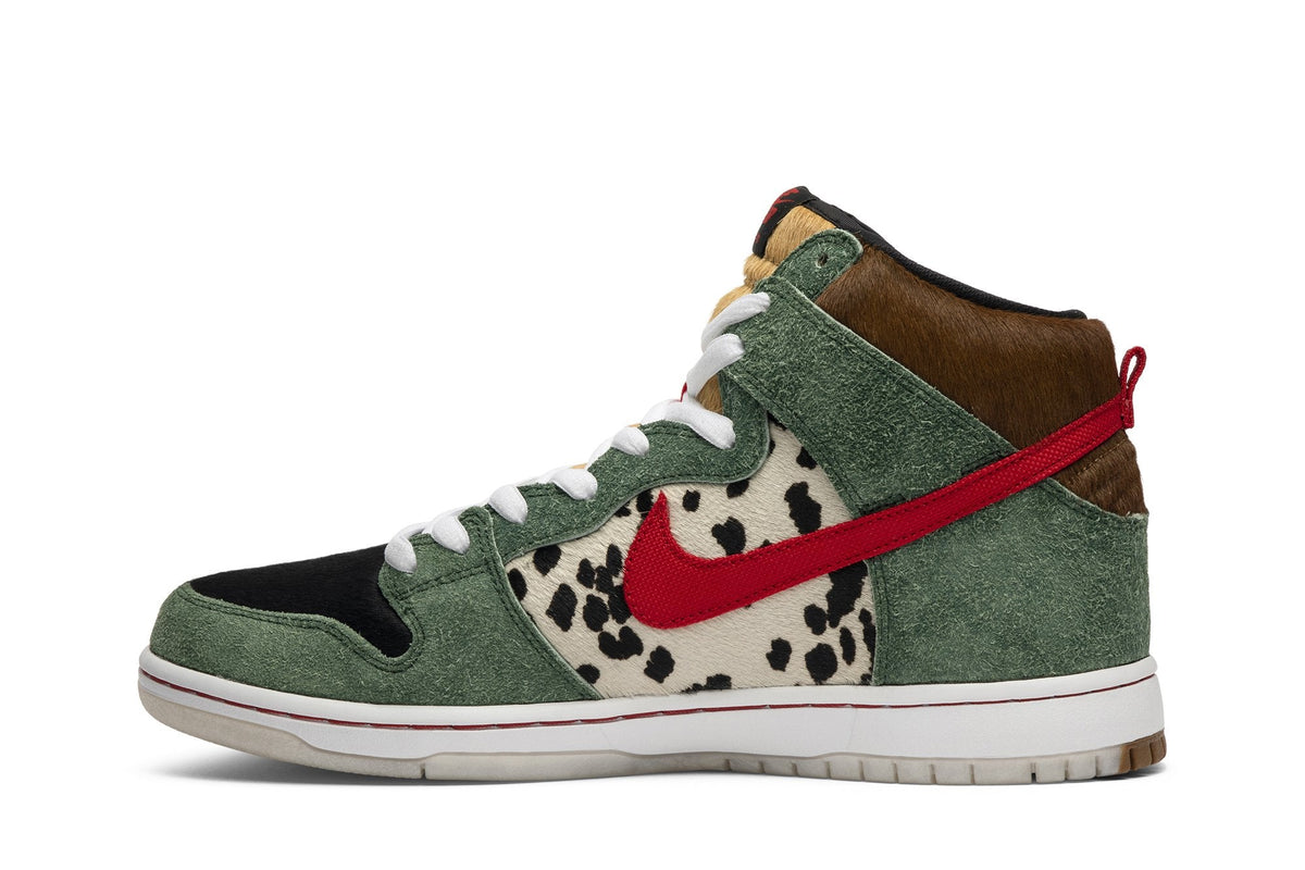 Nike SB Dunk High Dog Walker Trainers - product image from the listing.