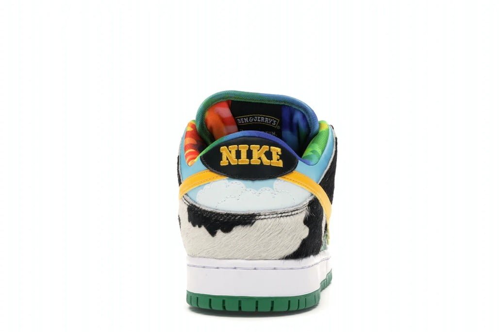 Nike SB Dunk Low Ben & Jerrys Chunky Dunky Trainers - product image from the listing.