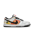 Nike SB Dunk Raygun White Tie-Dye Trainers - product image from the listing.