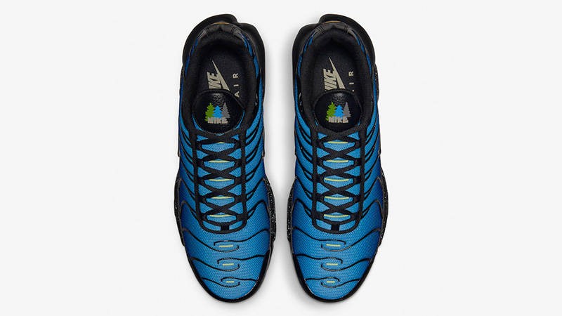 Nike TN Air Max Plus Blue Gradient Trainers - product image from the listing.