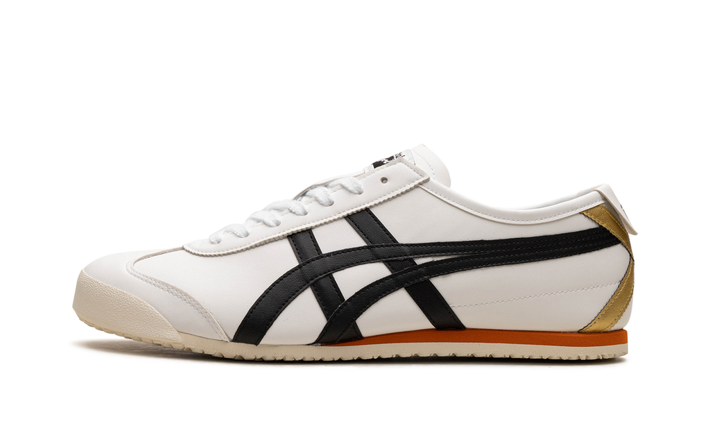 Onitsuka Tiger Mexico 66 Sneakers in White Black Red - product image from the listing.