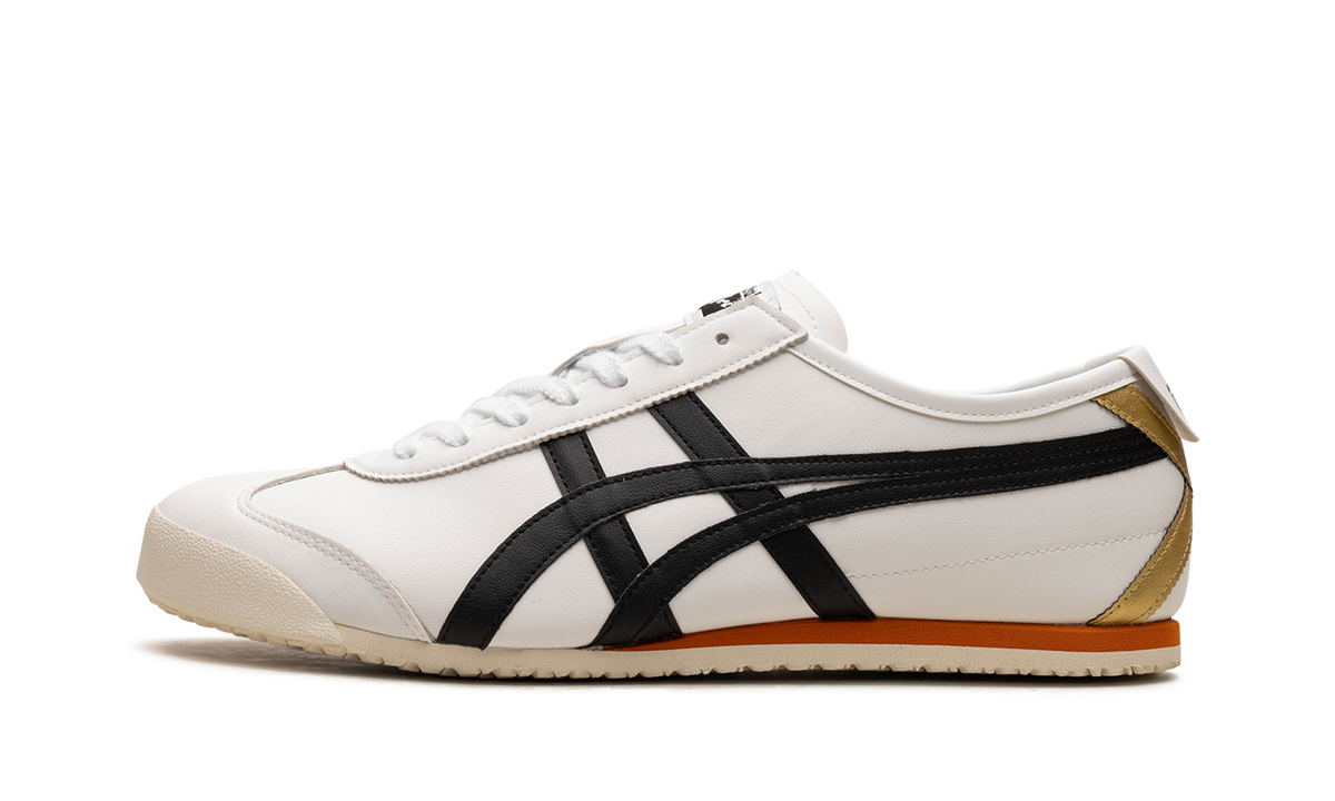 Onitsuka Tiger Mexico 66 Sneakers in White Black Red - product image from the listing.