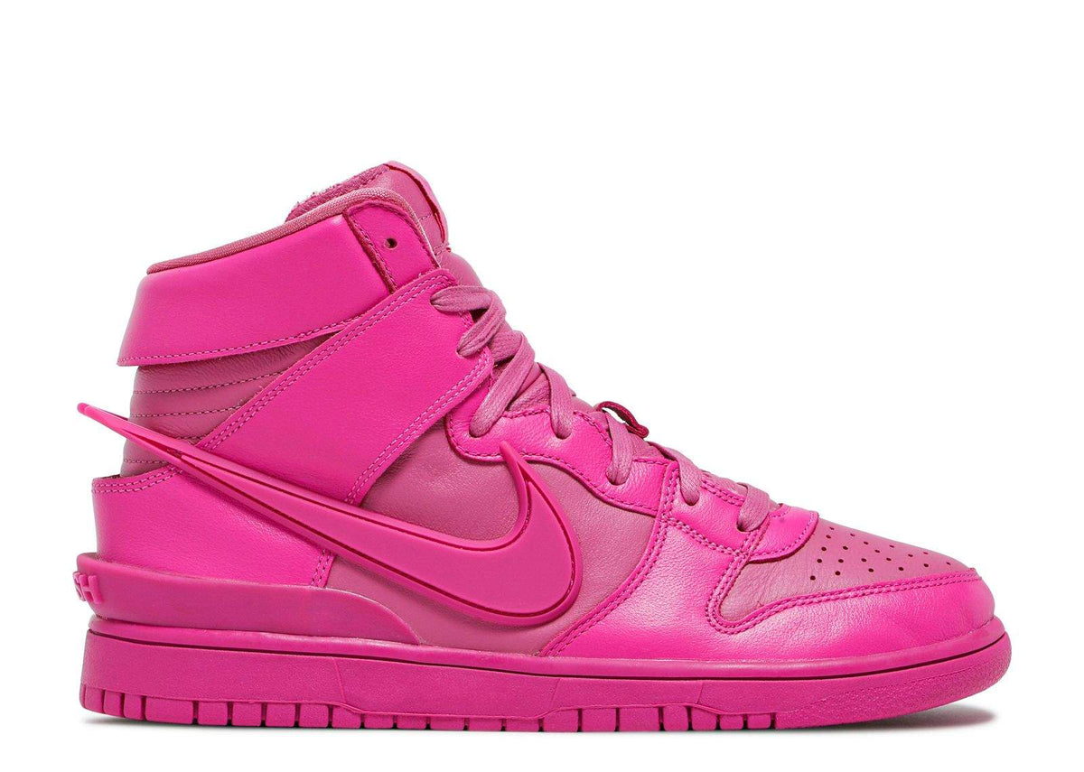 "Cosmic Fuchsia" Nike AMBUSH x Dunk High Sneakers - product image from the listing.