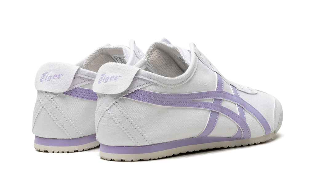 Onitsuka Tiger Mexico 66 Sneakers in White Purple - product image from the listing.
