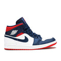 "Olympic" Air Jordan 1 Mid SE Sneakers - product image from the listing.