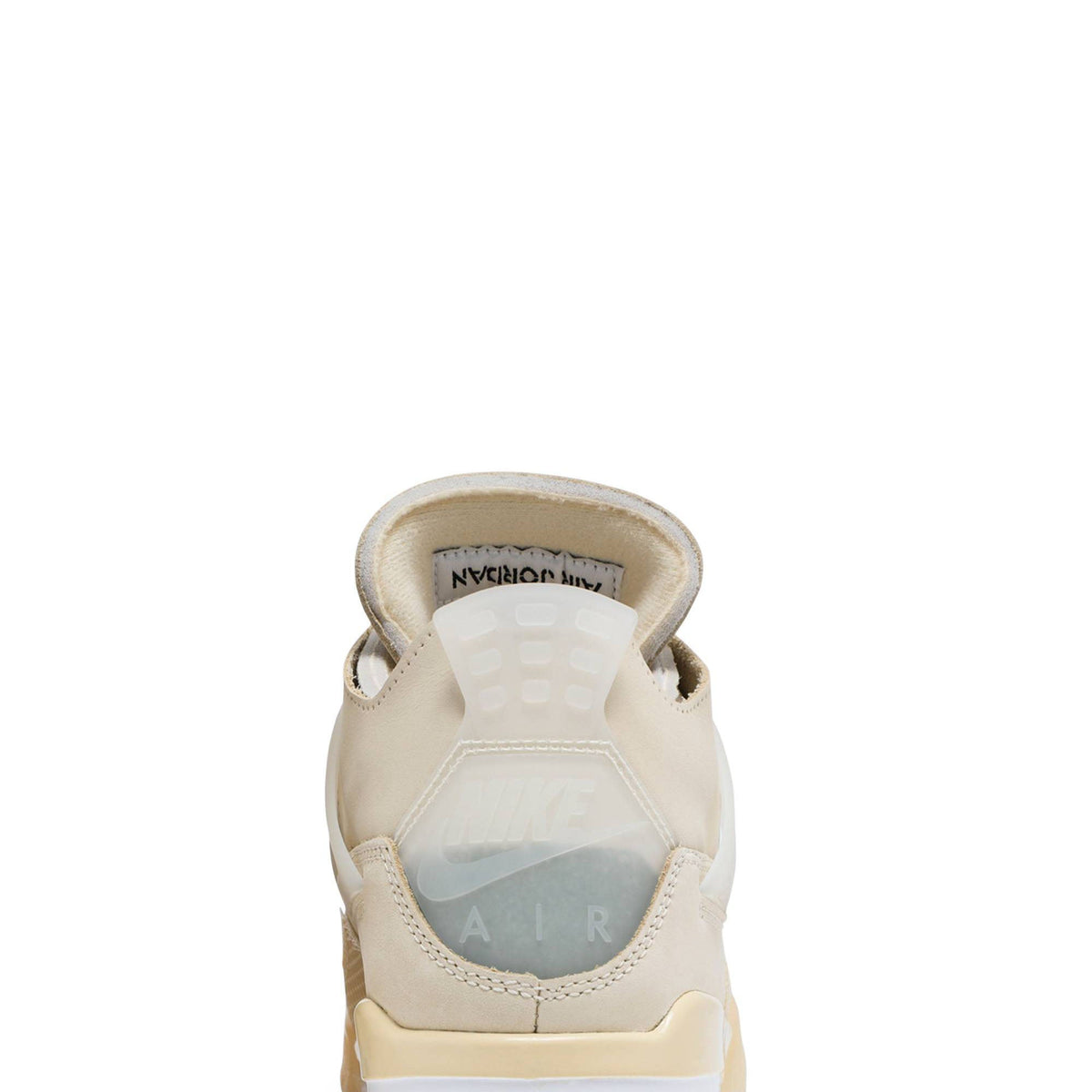 Women's Off-White x Air Jordan 4 SP Sail CV9388-100 Sneakers - product image from the listing.